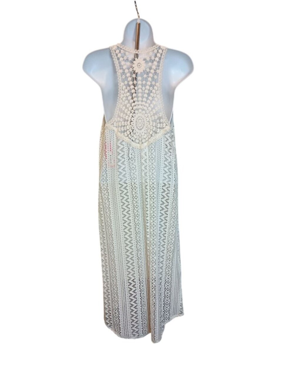 Xhilaration Duster Vest White Sand Women's Sz.S/M New - Picture 4 of 6